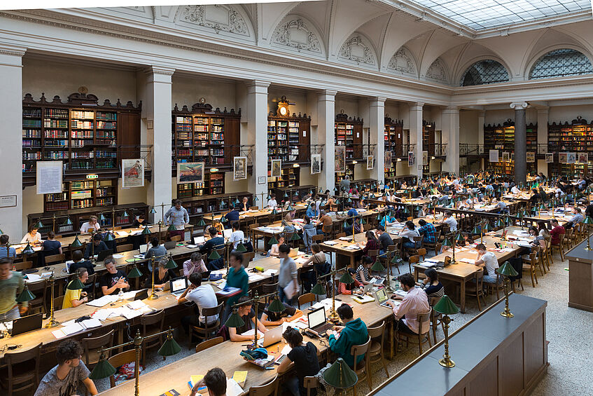 University of Vienna, Library reading room
