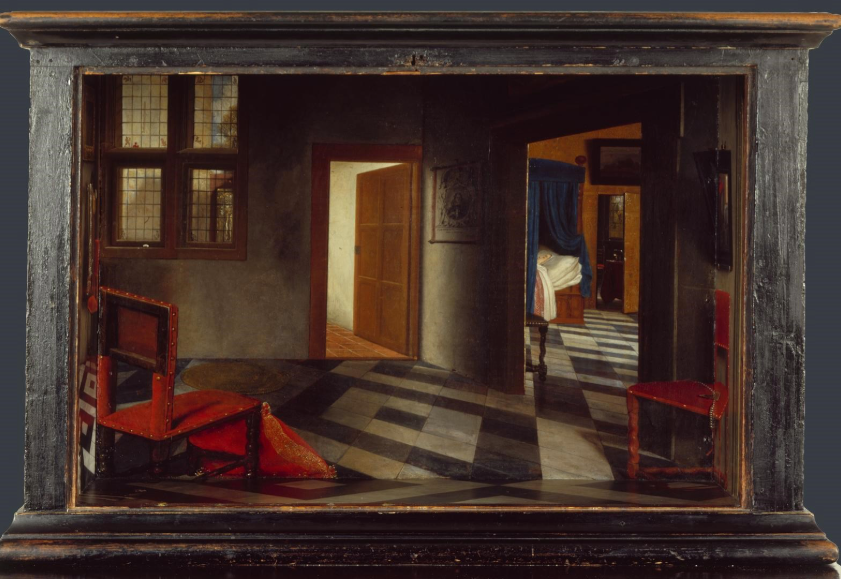 Gemälde "Perspective Box" von Samuel Hoogstraten